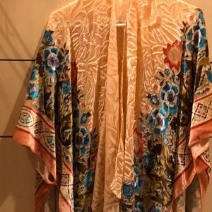 Anthropologie kimono top new